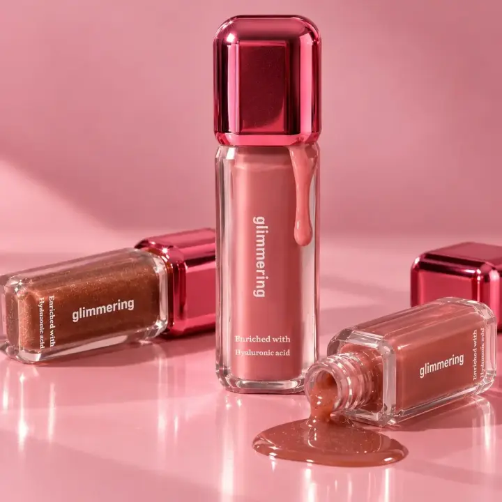 Brush tube lipgloss