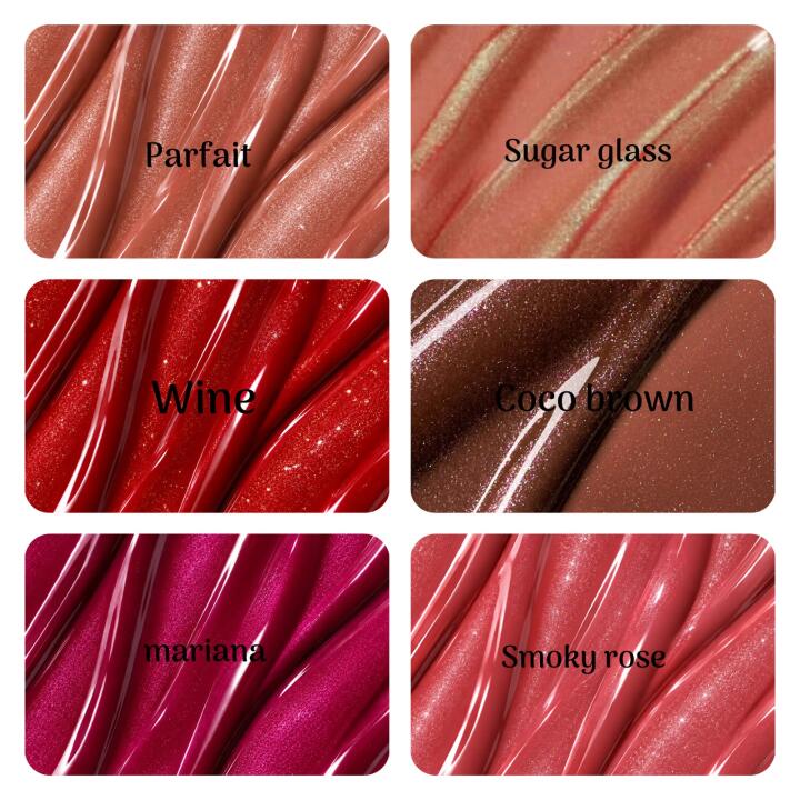 Brush tube lipgloss