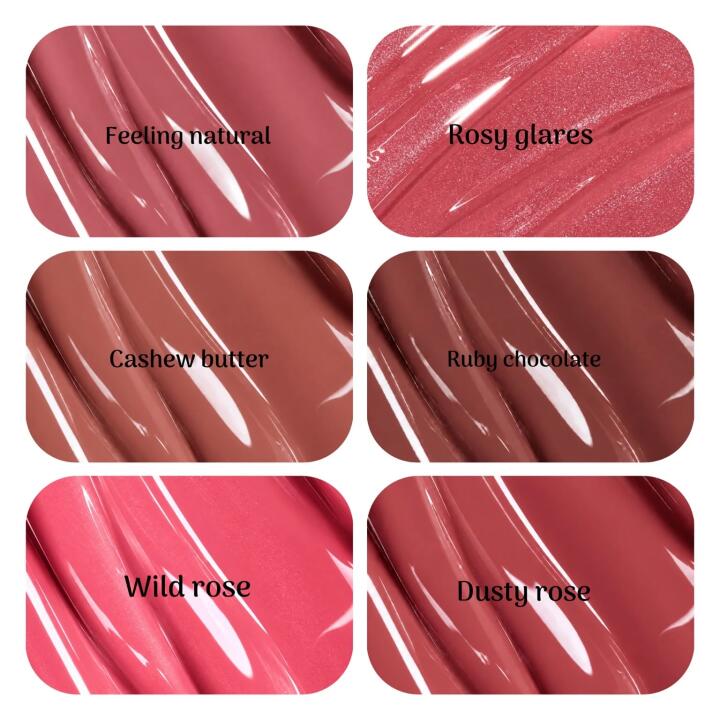 Brush tube lipgloss